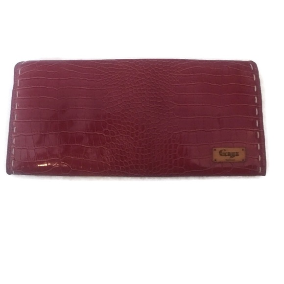 Gaya clutch in fuchsia - Picture 3 of 10